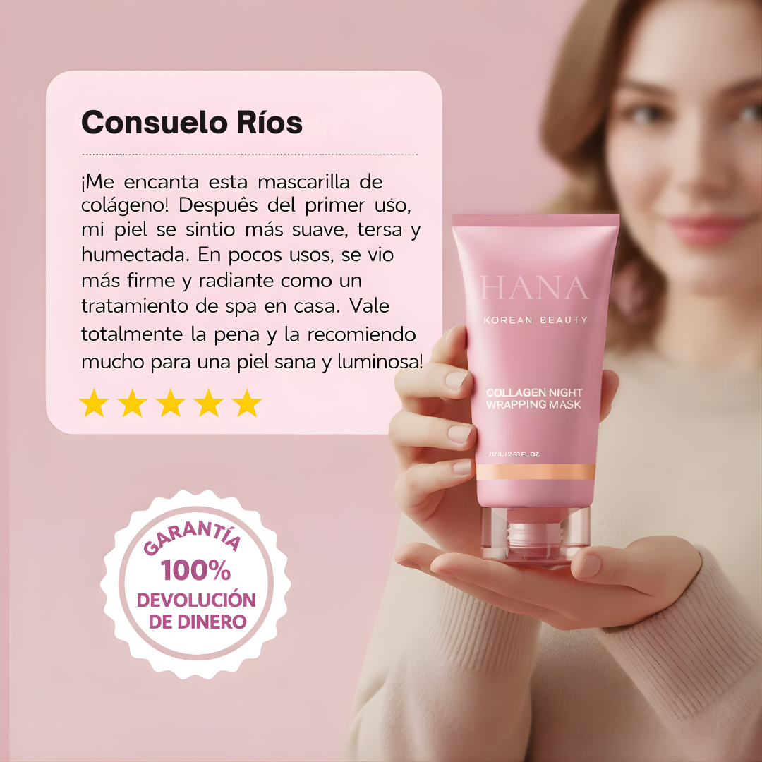 HANA Original Collagen Night Mask — Mascarilla Nocturna de Colágeno