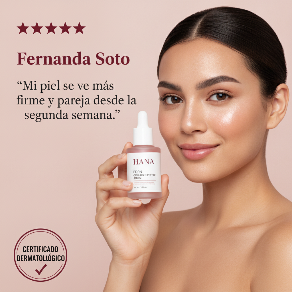 HANA Collagen Peptide Serum - testimonio