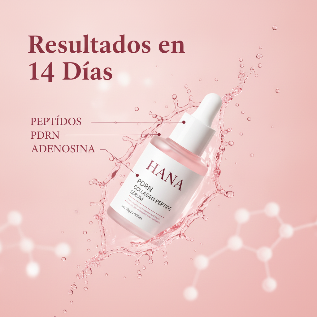 HANA Collagen Peptide Serum - resultados en 14 dias