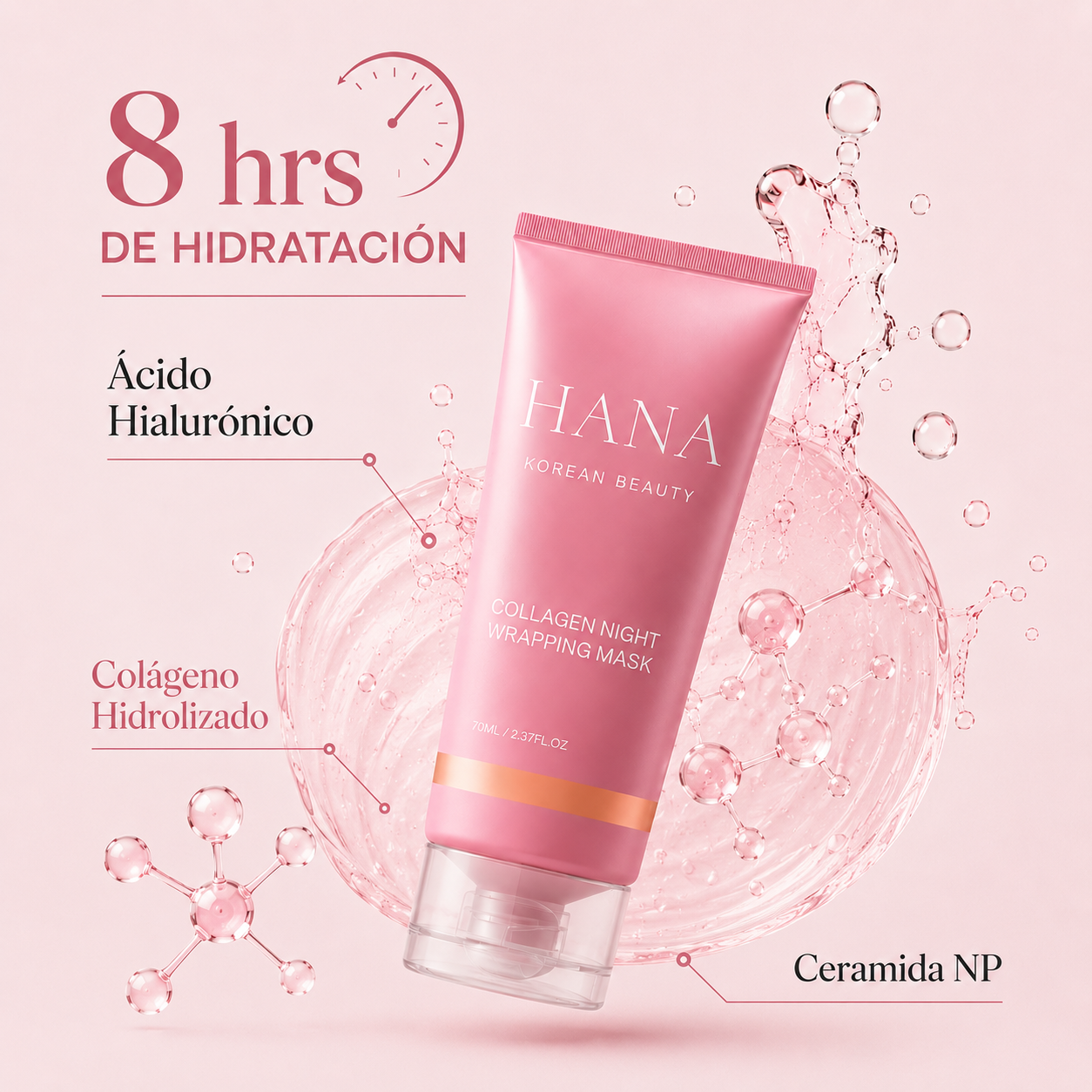 Mascarilla Nocturna de Colágeno